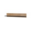 Cama set of two shelves 125cm SOHO lefkas oak/black