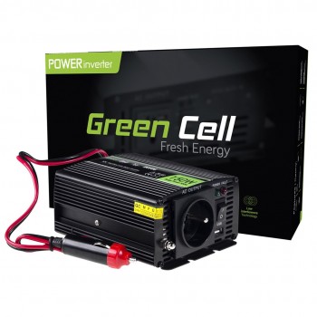 Green Cell INV06 power adapter/inverter Auto 150 W Black