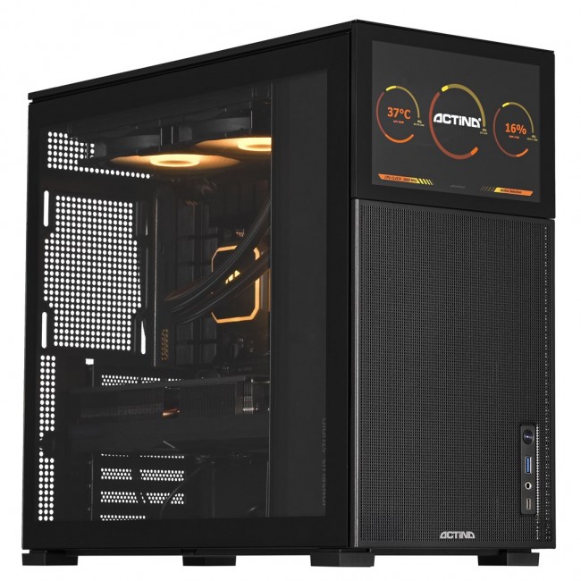 Actina 5901443401629 PC AMD Ryzen 7 7800X3D 32 GB DDR5-SDRAM 2 TB SSD AMD Radeon RX 7900 GRE Midi Tower Black