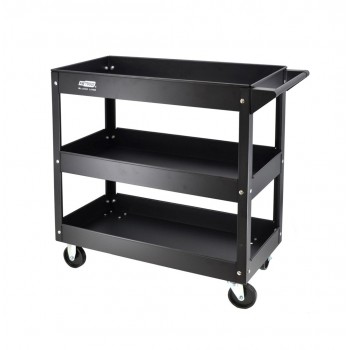 AWTOOLS METAL WORKSHOP TROLLEY 3 TIERS