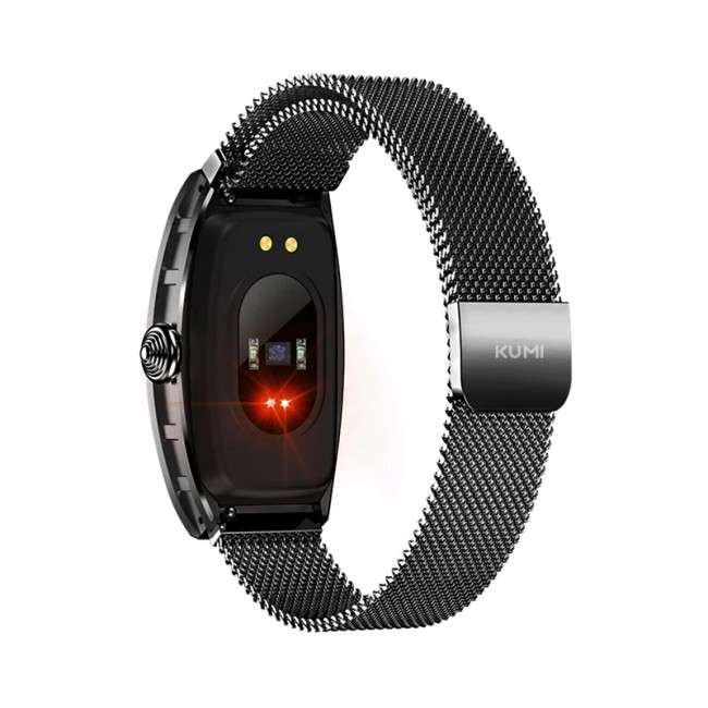 Kumi K18 Svarovski smartwatch black Kumi K18 Svarovski smartwatch black