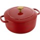 BALLARINI BELLAMONTE Cast iron pot round 2.6 ltr, red BALLARINI BELLAMONTE Cast iron pot round 2.6 ltr, red