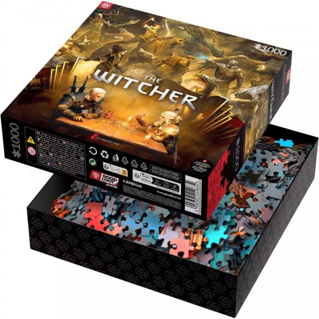 Puzzle Good Loot Gaming - The Witcher: Playing Gwent 1000 pc(s) Puzzle Good Loot Gaming - The Witcher: Playing Gwent 1000 pc(s)