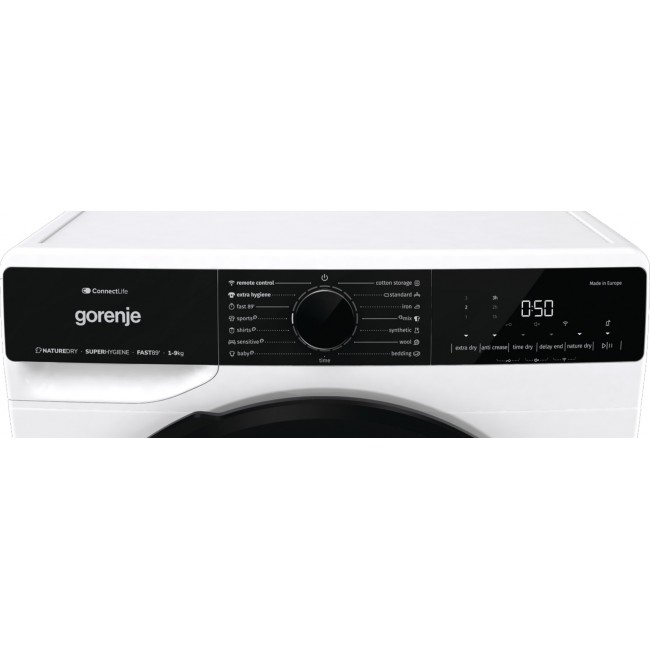 Gorenje DPNA92WIFI tumble dryer Freestanding Front-load 9 kg A++ Black, White Gorenje DPNA92WIFI tumble dryer Freestanding Front-load 9 kg A++ Black, White