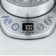 Severin WK 3473 electric kettle 1 L 2200 W Stainless steel, Transparent