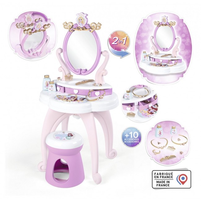 SMOBY Disney Princess dressing table 2in1 320250
