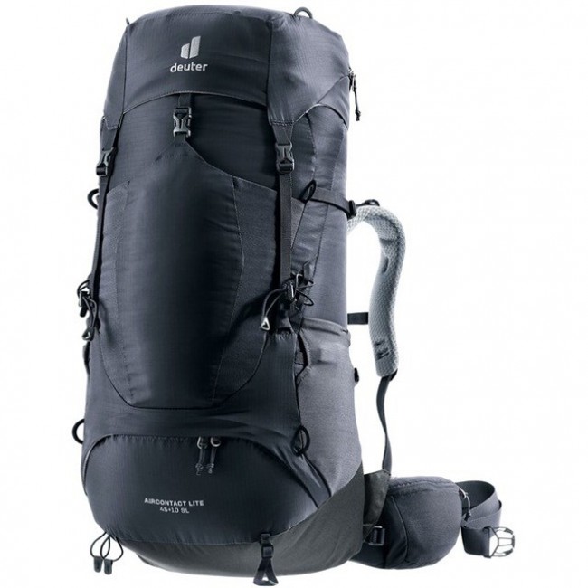 Deuter Aircontact Lite 45+10 SL Women's hiking backpack Black Deuter Aircontact Lite 45+10 SL Women's hiking backpack Black