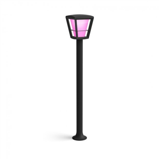 Philips Hue White and colour ambience Econic Outdoor Post Light 1744230P7 Philips Hue White and colour ambience Econic Outdoor Post Light 1744230P7