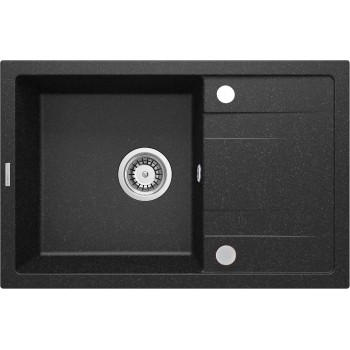 1-bowl granite sink with drainer
