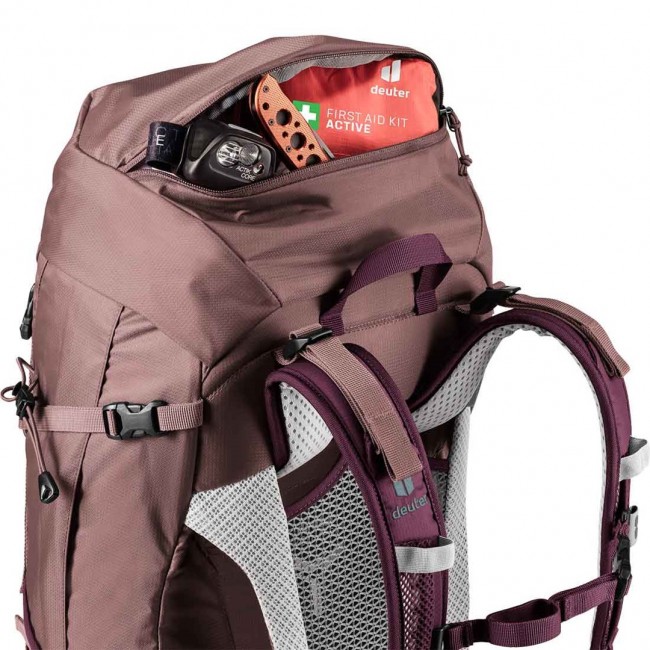 Deuter Futura Pro 38 SL women's hiking backpack - ashrose/cassis Deuter Futura Pro 38 SL women's hiking backpack - ashrose/cassis