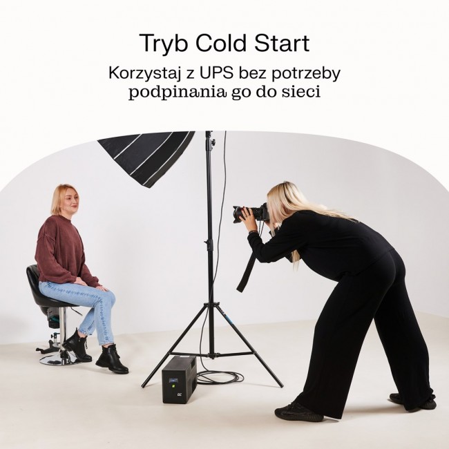 Green Cell uninterruptible power supply (UPS) Line-Interactive 1.5 kVA 900 W 4 AC outlet(s)