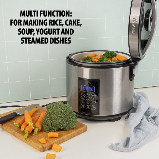 Tristar RK-6138 Digital Rice- and Steam Cooker Tristar RK-6138 Digital Rice- and Steam Cooker