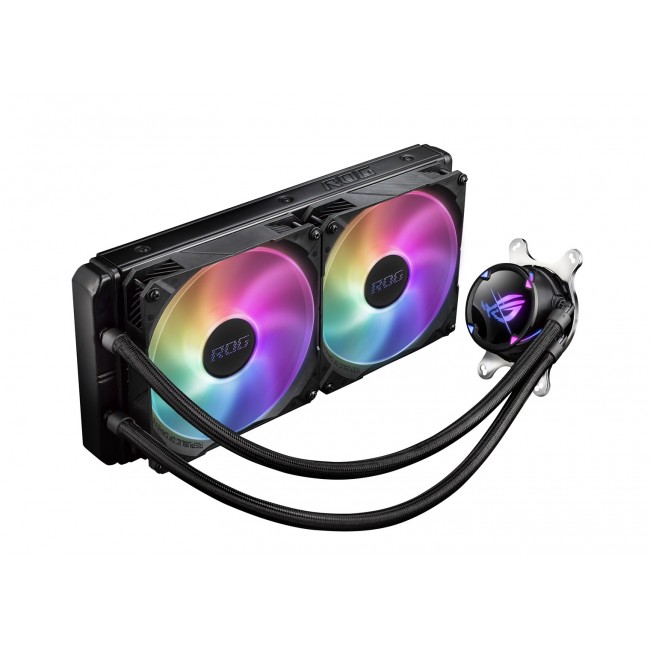 ASUS ROG STRIX LC II 280 ARGB Processor All-in-one liquid cooler 14 cm Black 1 pc(s) ASUS ROG STRIX LC II 280 ARGB Processor All-in-one liquid cooler 14 cm Black 1 pc(s)