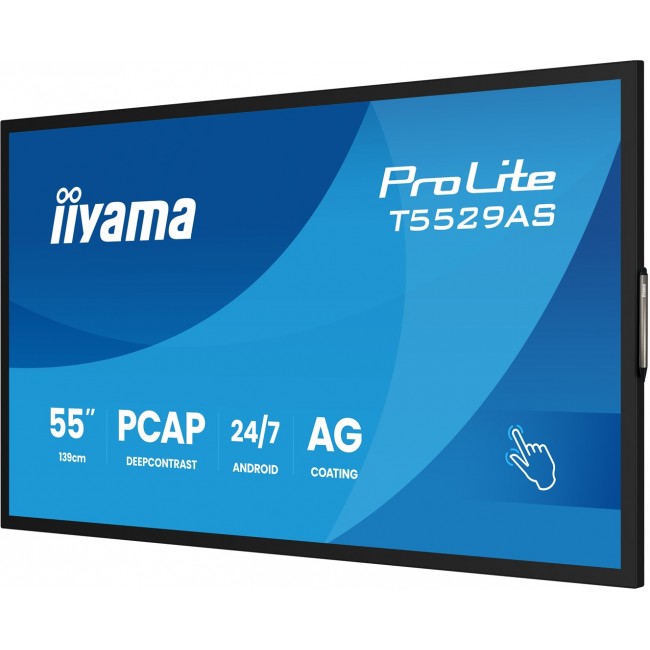 iiyama T5529AS-B1AG Signage Display Kiosk design 138.7 cm (54.6