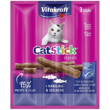 VITAKRAFT Mini Cod- cat treats - 3 pieces