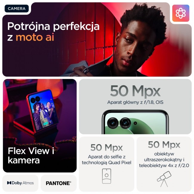 Motorola Moto RAZR 60 Ultra 5G DS 16/512GB Pantone Scarab Motorola Moto RAZR 60 Ultra 5G DS 16/512GB Pantone Scarab