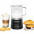 Rommelsbacher MS 625 milk frother/warmer Automatic milk frother/warmer Black, Stainless steel