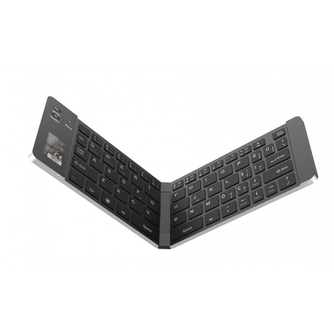 Inca IBK-579BT keyboard Home Bluetooth Metallic, Silver