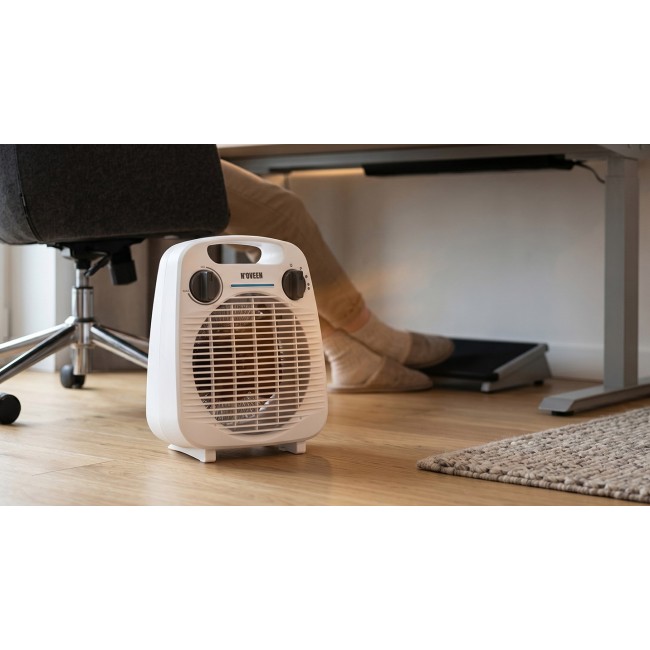 NOVEEN FH08 Fan Heater, White
