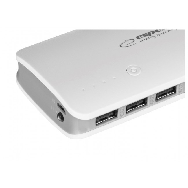 Esperanza EMP106WE Radium 8000 mAh Grey, White Esperanza EMP106WE Radium 8000 mAh Grey, White