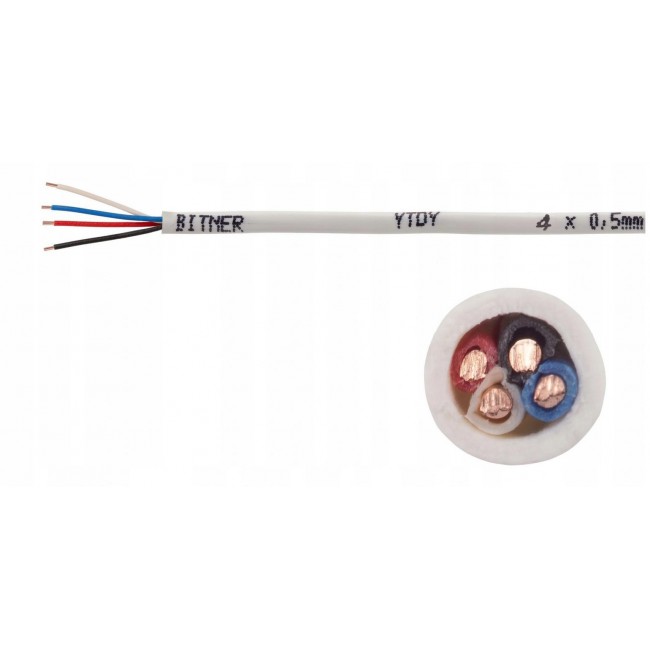 ALARM CABLE BITNER YTDY 4X0.5 - 100M ALARM CABLE BITNER YTDY 4X0.5 - 100M