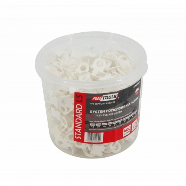 AWTOOLS AW30381 flooring spacer 400 pc(s) AWTOOLS AW30381 flooring spacer 400 pc(s)