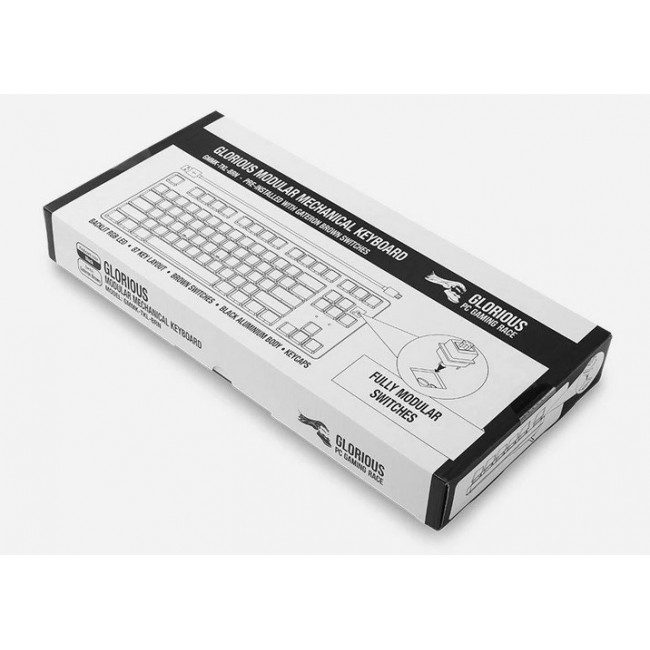 Glorious GMMK TKL Keyboard - Gateron Brown, US Layout Glorious GMMK TKL Keyboard - Gateron Brown, US Layout