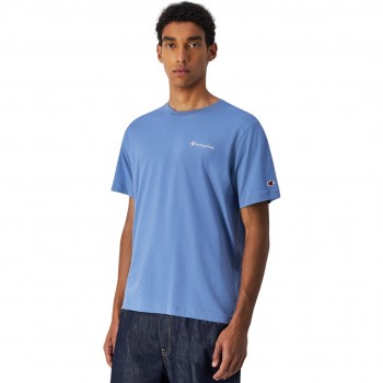 Men's Champion SS Tee T-Shirt Blue 220264 BS099 L
