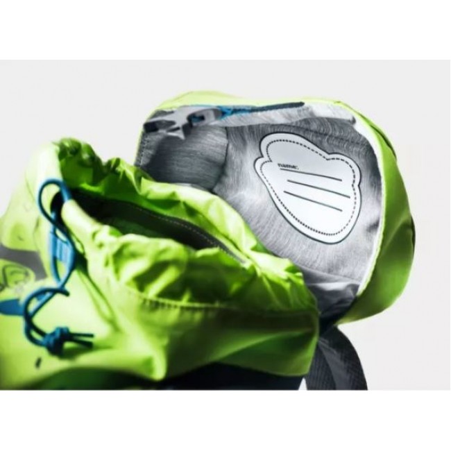Deuter Schmuseb r backpack Rucksack Blue, Green Polyester, Polyurethane