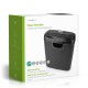 Nedis PASH112BKA4 paper shredder Strip shredding 22 cm Black