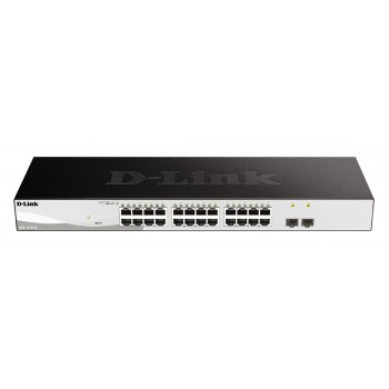 D-Link 26-Port Gigabit Smart Managed Switch including 2 SFP ports