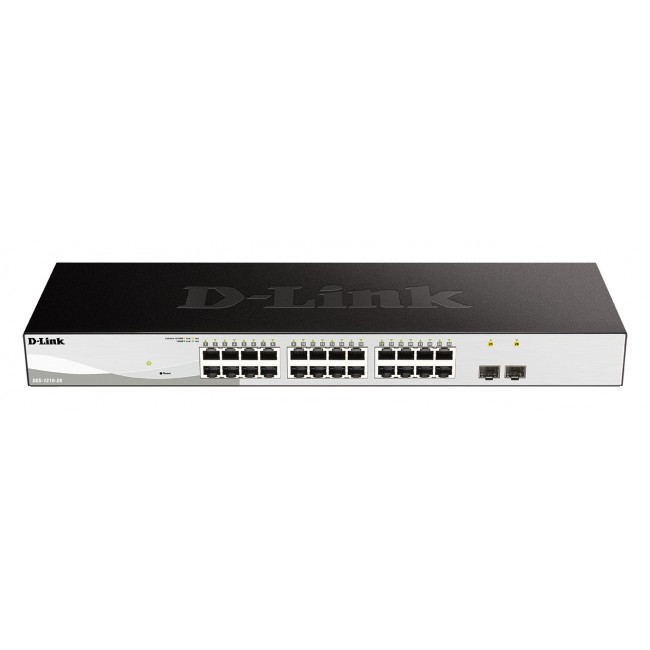 D-Link 26-Port Gigabit Smart Managed Switch including 2 SFP ports D-Link 26-Port Gigabit Smart Managed Switch including 2 SFP ports