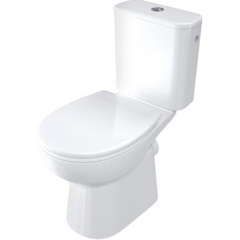 WC bowl compact rimless