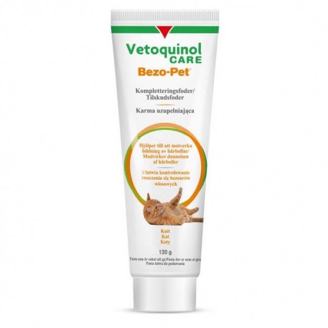 VETOQUINOL Bezo-Pet - hairball paste for cat 120g