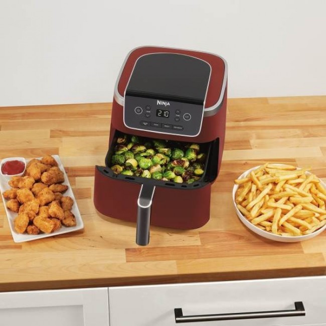 Ninja AF140EUCM fryer Single 4.7 L Stand-alone Hot air fryer Cinnamon colour Ninja AF140EUCM fryer Single 4.7 L Stand-alone Hot air fryer Cinnamon colour