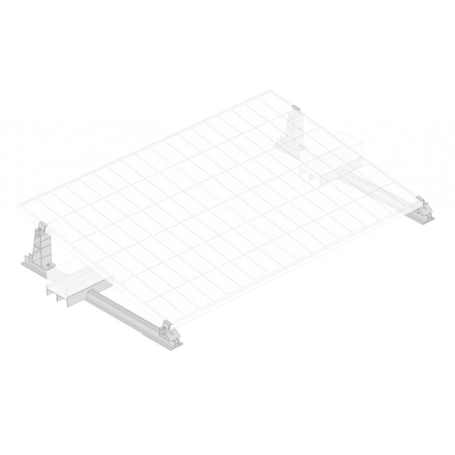 EcoFlow EFA-BKWFLATROOF-W-EU solar panel accessory Bracket