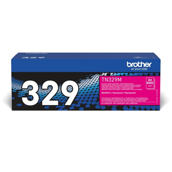 Brother TN-329M toner cartridge 1 pc(s) Original Magenta Brother TN-329M toner cartridge 1 pc(s) Original Magenta