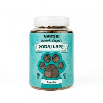 UNISZKI Podaj apę Duck - dog treat - 210g