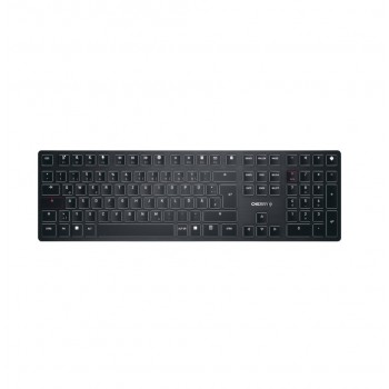 CHERRY KW X ULP keyboard Universal USB + RF Wireless + Bluetooth QWERTZ German Black