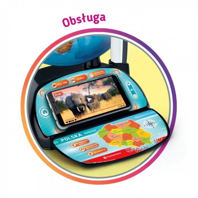 Clementoni Set Interactive Real-Time Eduglobus