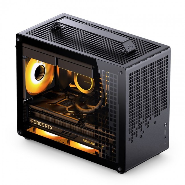 Jonsplus MATX Handle Case Z20 - black