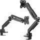 ONKRON G90-B Swivel and tilt desk mount for 13 -34 monitors, max. 10 kg, with rotation, black