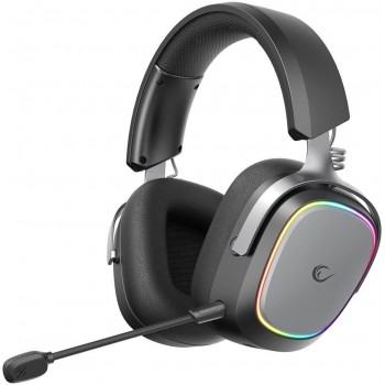 S uchawki Rampage RETSU S uchawki bezprzewodowe nauszne BT 2.4G RGB czarne