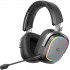 S uchawki Rampage RETSU S uchawki bezprzewodowe nauszne BT 2.4G RGB czarne