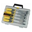 Stanley 5-Piece DynaGrip Wood Chisel Set