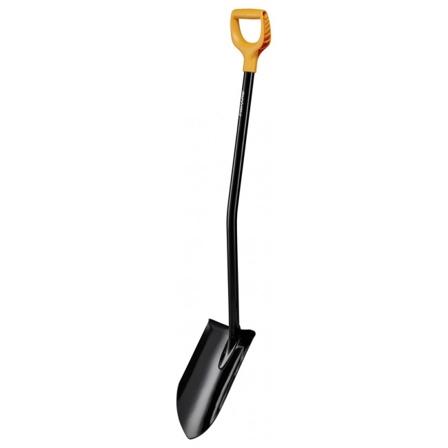 FISKARS SOLID+ XL SHARP SPADE LONG SHAFT