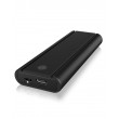 ICY BOX IB-1807MT-C31 SSD enclosure Black M.2