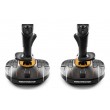 Thrustmaster T.16000M FCS SPACE SIM DUO Black, Orange USB Flightstick Analogue / Digital PC