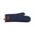 Le Creuset 45100327760800 potholder/oven mitt 1 pc(s) Blue, Brown Cotton