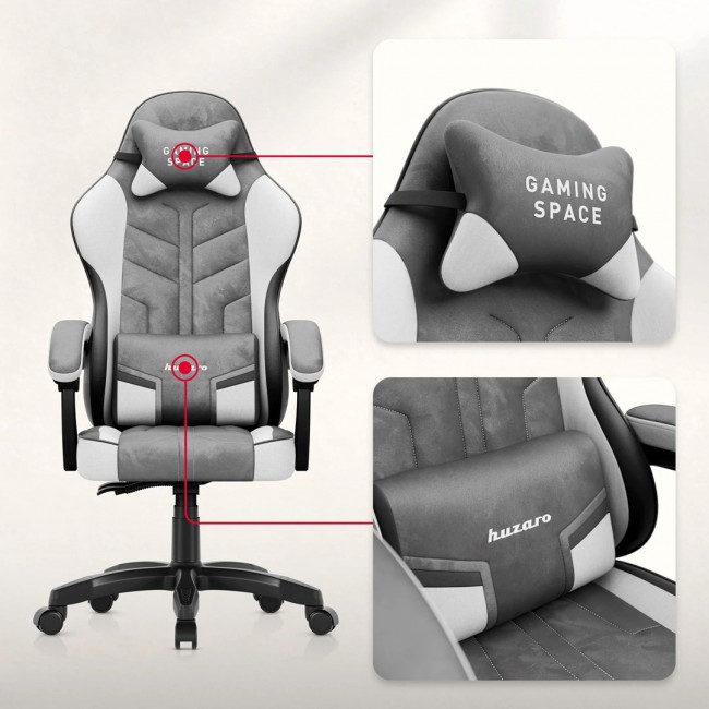 Huzaro Force 2.7 Grey Gaming Chair